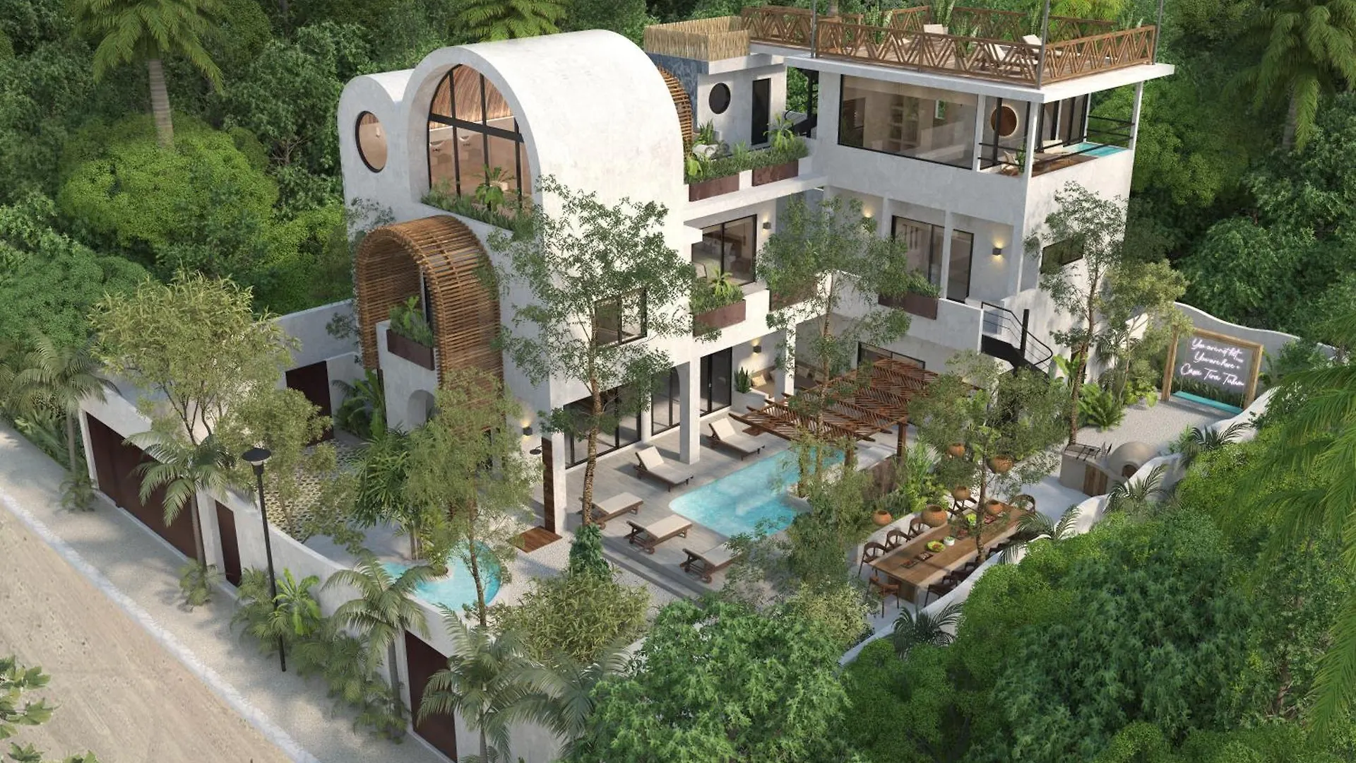 Casa Tira - Your Luxury Jungle Mansion In Tulum Mexico